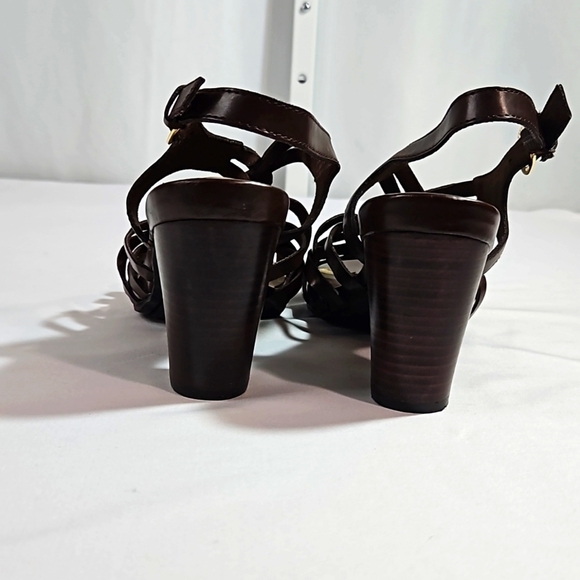 Metoo Brown Womens Sandals Size 8 - Picture 6 of 10